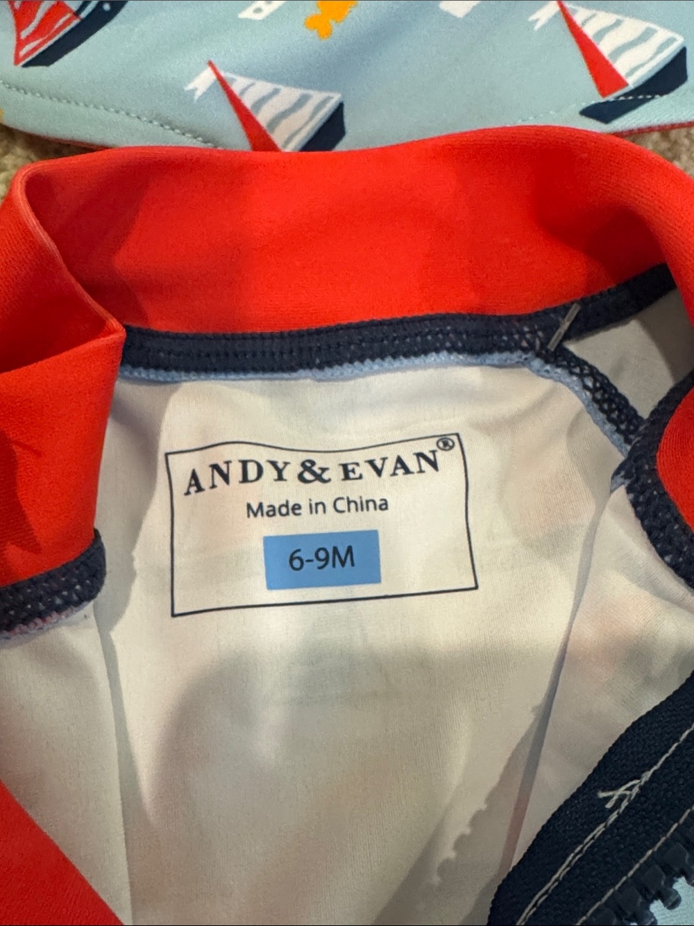 Andy & Evan Sailboat Rashguard Set - Picture 2 of 2